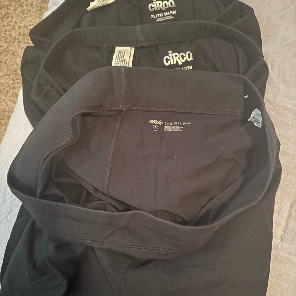 Black Leggings by Circo and Aerie